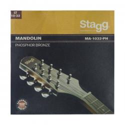 Струны для мандолины (10-14-23-32), фосфористая бронза STAGG MA-1032-PH