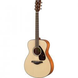 Акустическая гитара, цвет NATURAL, компактный корпус, дека (Ель массив) YAMAHA FS800NT