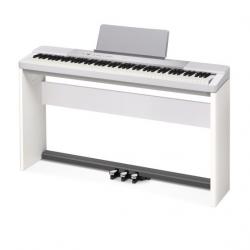 Компактное цифровое пианино белого цвета CASIO Privia PX-160WE