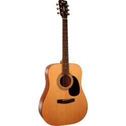 Акустическая гитара, корпус - дредноут, верх ель, корпус махогани, гриф из красного дерева с накладк... CORT AD-810 Open Pore