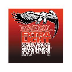 Струны для электрогитары Nickel Wound Extra Light (10-14-20w-28-40-50) ERNIE BALL 2210