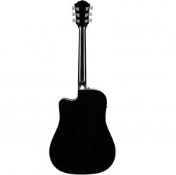 Электроакустическая гитара, цвет черный FENDER FA-125CE Dreadnought Black