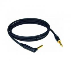 Готовый инструментальный кабель IY106, длина 4.5м, моно Jack Amphenol- моно Jack Amphenol угловой KLOTZ KIKA045PR1