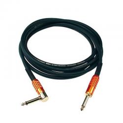 Готовый инструментальный кабель T.M. Stevens Funkmaster, длина 4.5м, моно Jack - моно Jack KLOTZ (угловой) KLOTZ TM-R0450