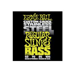 Струны для бас-гитары Stainless Steel Bass Regular Slinky (50-70-85-105) ERNIE BALL 2842