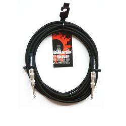 Инструментальный кабель 1/4`` Mono - 1/4`` Mono, длина 3 метра, цвет чёрный DIMARZIO EP1710SSBK Instrument Cable 10` Black