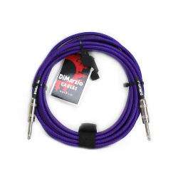 Инструментальный кабель 1/4'' Mono - 1/4'' Mono, 3м, цвет фиолетовый DIMARZIO EP1710SSP Instrument Cable 10' Purple