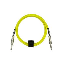Инструментальный кабель 1/4'' Mono - 1/4'' Mono, 3м, цвет жёлтый неон DIMARZIO EP1710SSY Instrument Cable 10' Neon Yellow