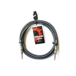 Инструментальный кабель 1/4`` Mono - 1/4`` Mono, 5,5м, цвет чёрно-серый DIMARZIO EP1718SSBKGY Instrument Cable 18` Black/Gray