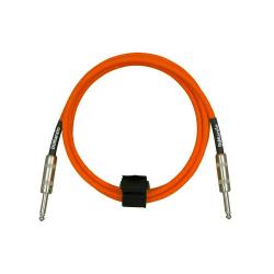 Инструментальный кабель 1/4`` Mono - 1/4`` Mono, 5,5м, цвет оранжевый неон DIMARZIO EP1718SSOR Instrument Cable 18` Neon Orange