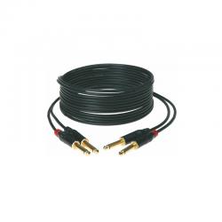 Коммутационный кабель, 2xJack 6.35мм 2p-2хJack 6.35мм 2p, 3м KLOTZ KMPP0300 KeyMaster
