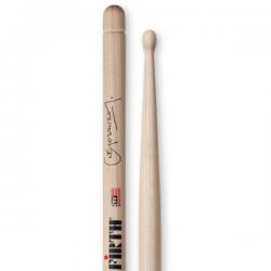 Палочки для малого барабана, подписные, Ney Rosauro, материал орех, длина 16.56`` диаметр 0,600``, V... VIC FIRTH SNR Ney Rosauro Signature Snare Stick