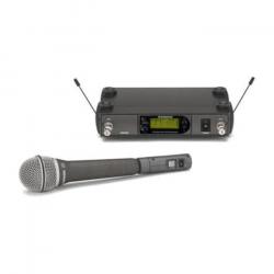 Радиомикрофонная система (300 каналов): приёмник AR300, минипередатчик AX300 под любой ручной микрофон (XLR), микрофон Q7, рековое крепление, диапазон частот 798 - 805,875 Мгц SAMSON AirLine Synth Handheld Q7 U-channels AX300/AR300