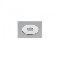 Toggle switch plate, шайба-основание переключателя, латунь, отделка: хром, полированная, диаметр 34 мм.  SCHALLER 15200200