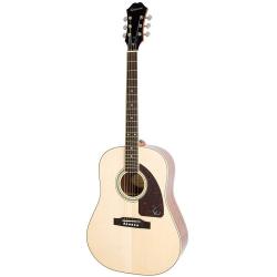 Акустическая гитара, цвет натуральный EPIPHONE AJ-220S Solid Top Acoustic Natural