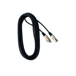 Микрофонный кабель XLR(М) XLR( F) 6 метров. Металл. корп. ROCKCABLE RCL30356 D7