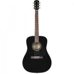 Акустическая гитара, цвет черный FENDER CD-60 DREAD V3 DS BLK WN