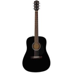 Акустическая гитара, цвет черный FENDER CD-60S Black WN