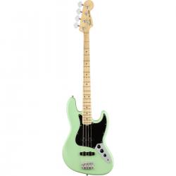 4-струнная бас-гитара, цвет зеленый, в комплекте чехол FENDER AMERICAN PERFORMER JAZZ BASS, MN, SATIN SURF GREEN
