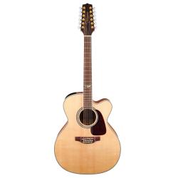12-ти струнная электроакустическая гитара типа Jumbo, цвет натуральный TAKAMINE G70 Series GJ72CE 12 Natural