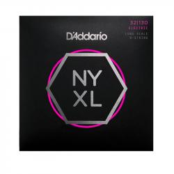NYXL Комплект струн для 6-струнной бас-гитары, Long Scale, Reg Light, 32-130  D'ADDARIO NYXL32130
