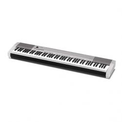 Компактное цифровое пианино серебристого цвета CASIO CDP-130SR