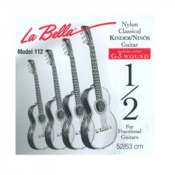 Комплект струн для уменьшенной классической 1/2 гитары LA BELLA FG112