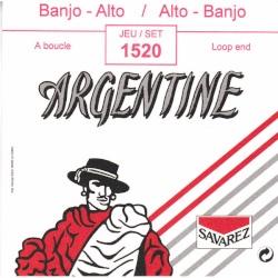 Комплект струн для банджо альт, петля SAVAREZ 1520 Argentine 