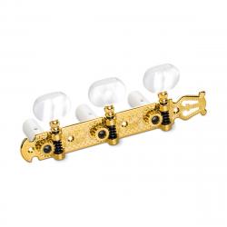 Комплект колковой механики для классической гитары, Lyra, золото SCHALLER 10340563.31.13