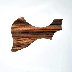 Защитная накладка для акустической гитары, фигурная, деревянная МОЗЕРЪ PCG-7