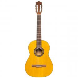 Классическая гитара, размер 4/4, верхняя дека, задняя дека и обечайка: липа, гриф: клён, с анкерным ... STAGG SCL50-NAT