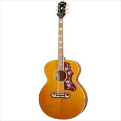 Электроакустическая гитара, цвет натуральный EPIPHONE J-200 Aged Antique Natural