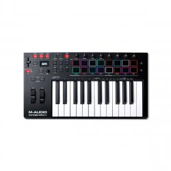 25-ти клавишная MIDI клавиатура/контроллер с функциями smart control, auto-mapping и встроенным арпеджиатором. M-AUDIO Oxygen Pro 25