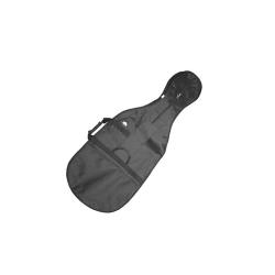 Чехол для виолончели 1/2, поролон 5 мм, искусственный войлок, подкладка, молния снизу, карманы для смычков и нот, можно носить как рюкзак. AMC-MUSIC Влн1/2-1