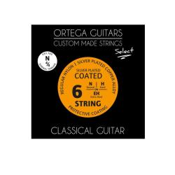 Комплект струн для классической гитары 4/4, с покрытием ORTEGA NYS44N