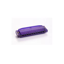 Губная гармоника детская, прозрачная фиолетовая HOHNER Translucent Purple (M1110P)