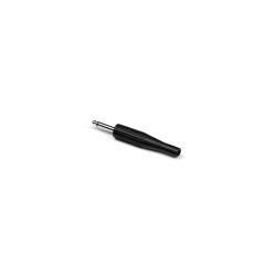 Джек моно, кабельный, 6.3 мм, цвет черный, корпус пластик INVOTONE J180/BK