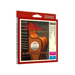 Комплект струн для акустической гитары, бронза 85/15, 12-53 ALICE AW433-L