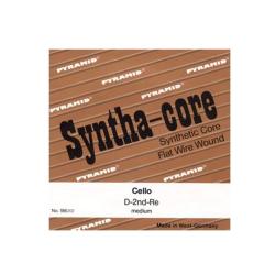 Syntha-core Отдельная струна А/Ля для виолончели размером 4/4, комплект 4 шт PYRAMID 186201