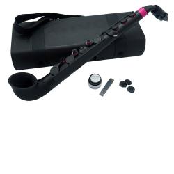 Саксофон, строй С (до), материал - АБС-пластик, цвет - чёрный/розовый NUVO jSax Black/Pink
