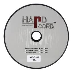 Микрофонный кабель, 100м HardCord MBC-01