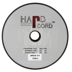 Микрофонный кабель, 100м HardCord MBS-01