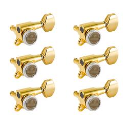 Колки Small Button, замковые, золотое покрытие, 6 в линию GOTOH SG381-07-MGT-Gold L6