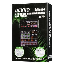 Микшерный пульт  DEKKO F4A