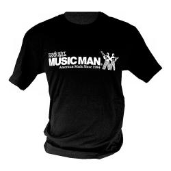Футболка черная с логотипом Music Man ERNIE BALL Music Man T-shirt