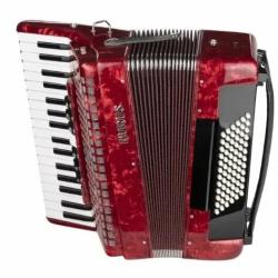 Кнопочный аккордеон 62/60, красный GELANDER GH5060-RED