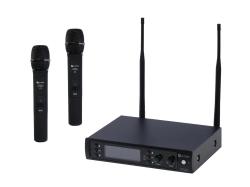 Беспроводная микрофонная система, 2 ручных передатчика PRODIPE DSP-DUO-UHF-M850/F5