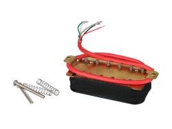 Звукосниматель магнитный хамбакер, бриджевый, черный MUSICLILY M427BK