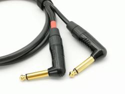 Кабель 3,5R-2Jack угловой, 1м ZZ-CABLE G57-3,5R-2JR-0100-0
