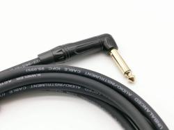 Кабель инструментальный Silent, угловой, 4м ZZ-CABLE E19-JRS-J-0400-0